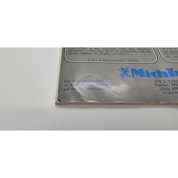 3 for 20 $ Vintage ANTIC ATARI MAGAZINE OCT 1987 VOL 6 NO 6  Football Predictor - Picture 5 of 6